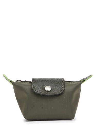 Longchamp Le pliage green Portemonnee Grijs